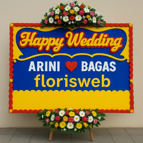 Promo Tips Memilih Model Karangan Bunga Pernikahan di Gpib Eben Haezer Banjarmasin